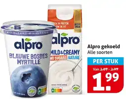 Hoogvliet Alpro gekoeld aanbieding