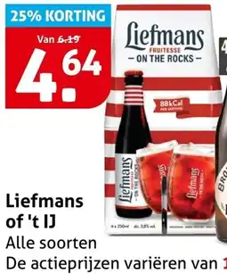 Hoogvliet Liefmans aanbieding