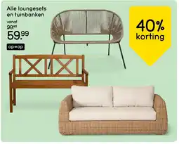 Leen Bakker Alle loungesets en tuinbanken aanbieding