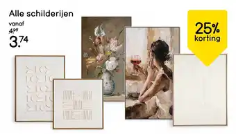 Leen Bakker Alle schilderijen aanbieding
