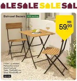 Leen Bakker Bistroset beziers aanbieding