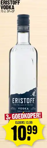 Super Dirck 3 eristoff vodka aanbieding