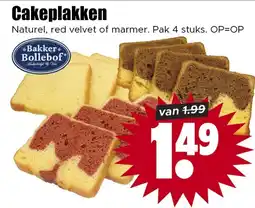 Dirk Bakker Bollebof Cakeplakken aanbieding