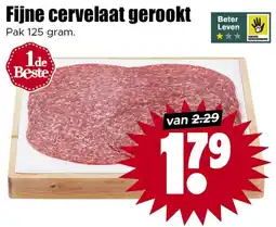 Dirk Fijne cervelaat gerookt aanbieding