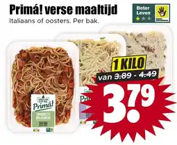 Dirk Primá! spaghetti bolognese aanbieding