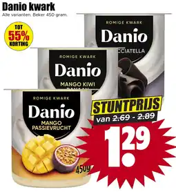 Dirk Danio kwark aanbieding