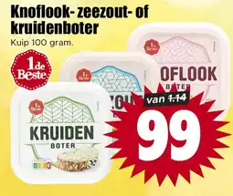 Dirk 1de Beste knoflook- zeezout- of kruidenboter aanbieding