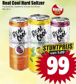 Dirk Real Cool Hard Seltzer aanbieding