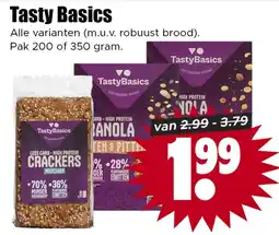 Dirk TastyBasics CRACKERS aanbieding