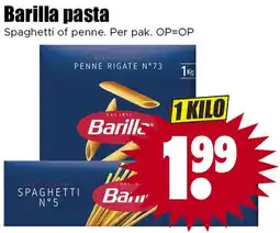 Dirk Barilla pasta aanbieding