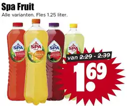 Dirk Spa Fruit aanbieding