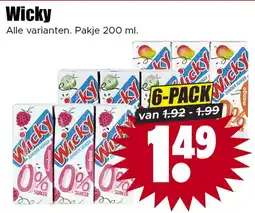 Dirk Wicky aanbieding