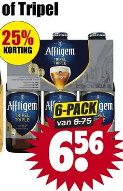 Dirk Affligem Tripel aanbieding