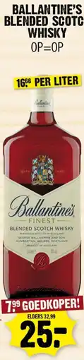 Dirk Ballantine's blended scotch whisky aanbieding