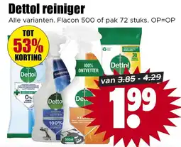 Dirk Dettol reiniger aanbieding