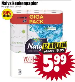Dirk Nalys keukenpapier aanbieding