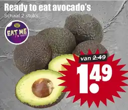 Dirk Ready to eat avocado's aanbieding