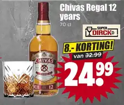 Dirk Chivas Regal 12 years aanbieding
