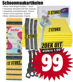 Dirk Schoonmaakartikelen aanbieding