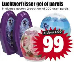 Dirk Luchtverfrisser gel of parels aanbieding