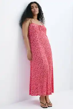 Wehkamp Mango zomerjurk met print - rood aanbieding