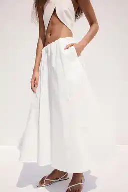 Wehkamp Mango midi rok - wit aanbieding