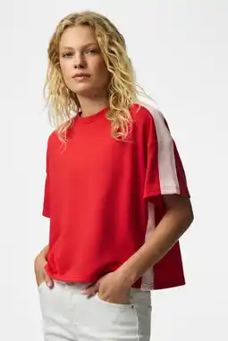 Wehkamp PIECES T-shirt PCCHILLI rood/roze aanbieding