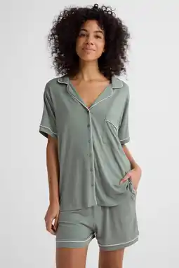 Wehkamp Dreamcovers shortama groen aanbieding