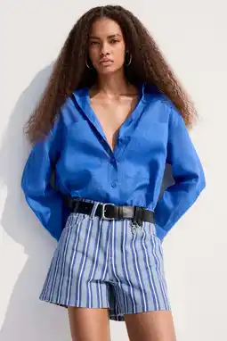 Wehkamp Mango korte broek - blauw aanbieding