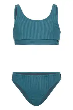 Wehkamp Brunotti crop bikini Myla petrol aanbieding