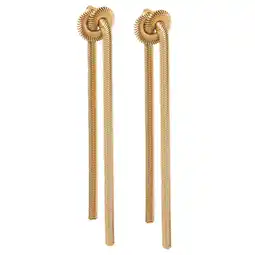 Wehkamp Label Kiki gold plated oorbellen Knot Snake aanbieding