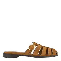 Wehkamp Graceland muiltjes cognac aanbieding