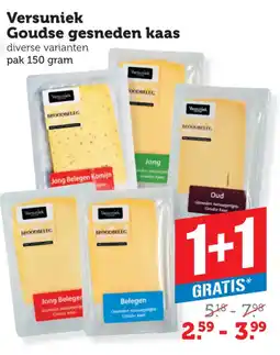 Coop Versuniek Goudse gesneden kaas aanbieding
