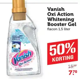 Coop Vanish Oxi Action Whitening Booster Gel aanbieding