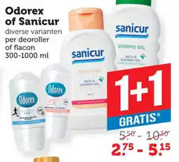 Coop Odorex of Sanicur aanbieding