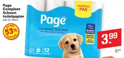 Coop Page compleet schoon toilet papier aanbieding