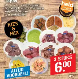 Coop Tapas aanbieding
