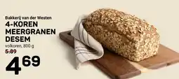 Ekoplaza Bakkerij van der Westen 4-koren meergranen desem aanbieding