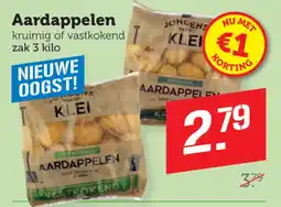 Coop jongens van de klei aardappelen aanbieding