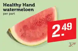 Coop watermeloen aanbieding