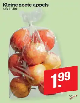 Coop Kleine zoete appels aanbieding