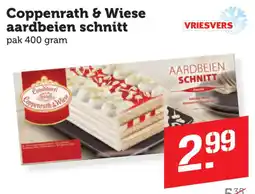 Coop Coppenrath & Wiese aardbeien schnitt aanbieding