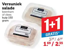 Coop Versuniek salade aanbieding