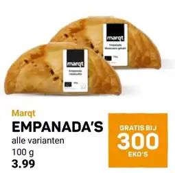 Ekoplaza Marqt empanada's aanbieding