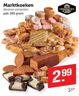 Coop Hendrickx de Bakker Marktkoeken aanbieding