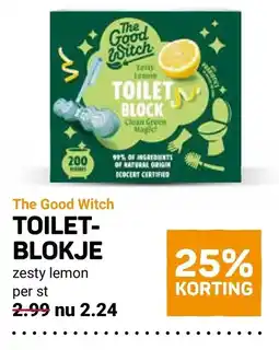 Ekoplaza The good witch toiletblokje aanbieding