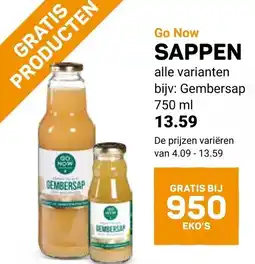 Ekoplaza Go now sappen aanbieding