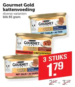 Coop Purina Gourmet Gold kattenvoeding aanbieding