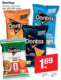 Coop Doritos diverse varianten aanbieding