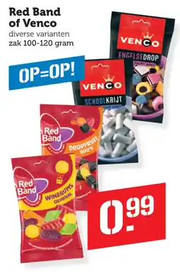 Coop Red Band of Venco aanbieding
